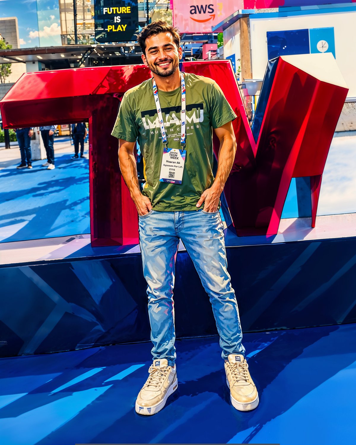 Khakan Ali at London Tech Week, 2026.